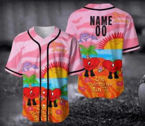 Bad Bunny Summer Jersey Shirt , Bad Bunny Baseball Jersey Shirt, Un Verano Sin Ti Baseball Jersey