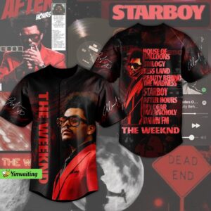 The Weeknd Shirt: Authentic Baseball & Rap Jersey for Athletic Style