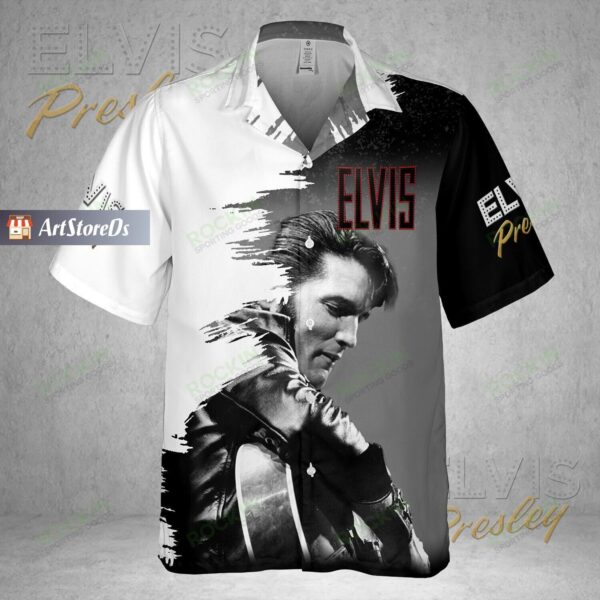 Elvis Presley Hawaii Shirt, Elvis Presley Button Shirt, Elvis Presley Shirt, Button Down Shirt, The King Shirt, Rock And Roll Shirt