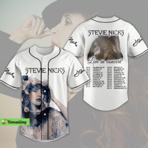 Stevie Nicks Jersey Shirt & Fleetwood Mac Baseball Jersey - Rock Your Style!
