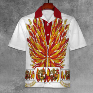 Elvis Flame Unisex Hawaiian Shirt