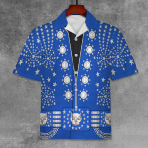 Elvis Owl Unisex Hawaiian Shirt