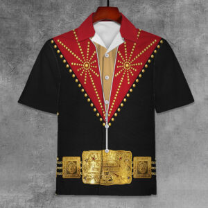 Elvis Cisco Red Unisex Hawaiian Shirt