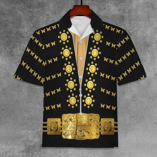 Elvis Butterfly Unisex Hawaiian Shirt