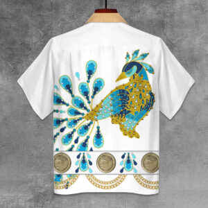 Elvis Peacock Unisex Hawaiian Shirt 1