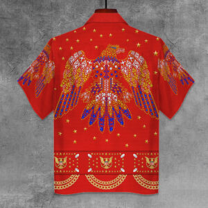 Elvis Aloha From Hawaii Red Unisex Hawaiian Shirt 1