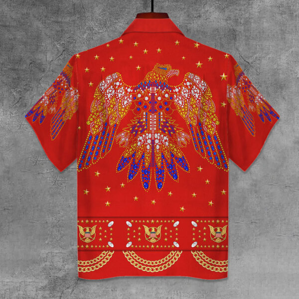 Elvis Aloha From Hawaii Red Unisex Hawaiian Shirt