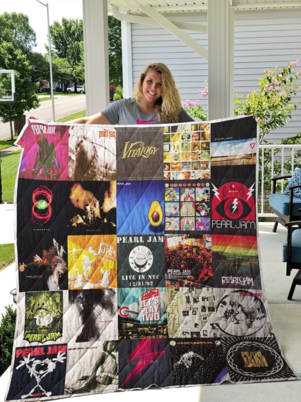 Pearl Jam Quilt Blanket Quilt CH