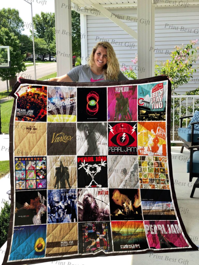 Pearl Jam 2i Quilt Blanket For Fans Home Decor Gift Pearl Jam 2i Quilt Blanket For Fans Home Decor Gift