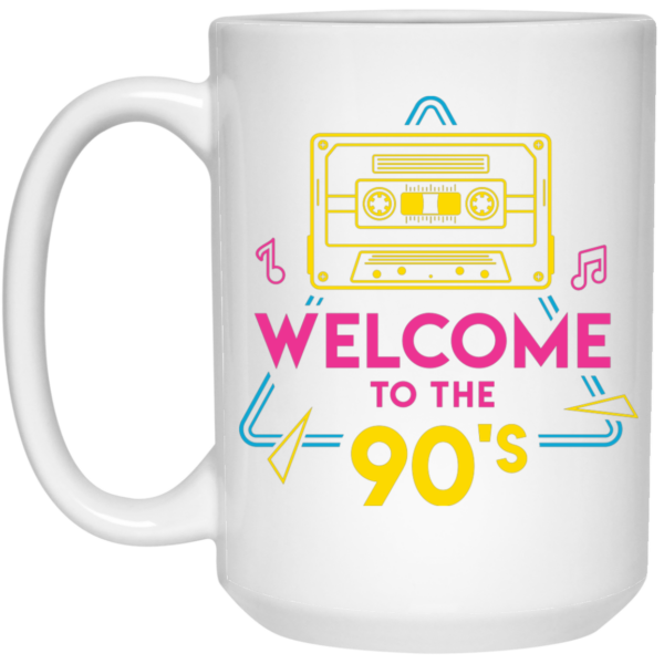Welcome To The Gifts, Gifts Cassette, Disco Music White Mug