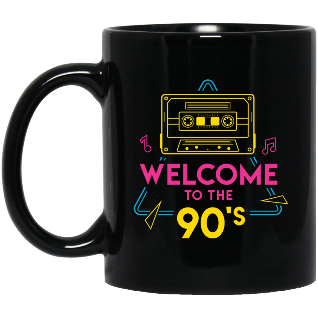 Welcome To The Gifts, Gifts Cassette, Disco Music Black Mug Welcome To The Gifts, Gifts Cassette, Disco Music Black Mug
