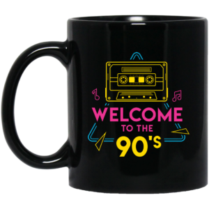 Welcome To The Gifts, Gifts Cassette, Disco Music Black Mug