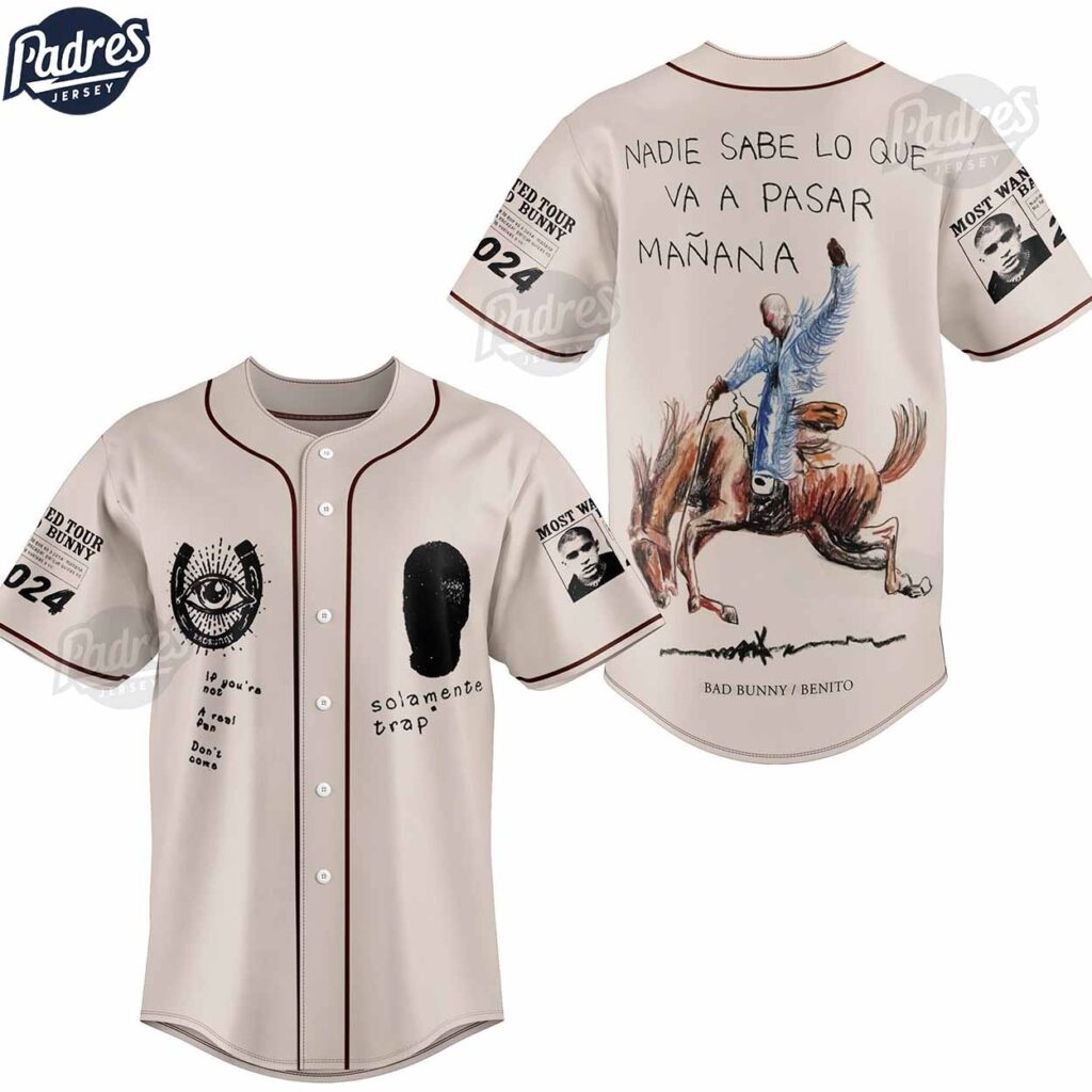 Custom Bad Bunny Gift Baseball Jersey Custom Bad Bunny Gift Baseball Jersey