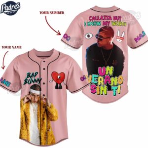Custom Bad Bunny Callaita Baseball Jersey