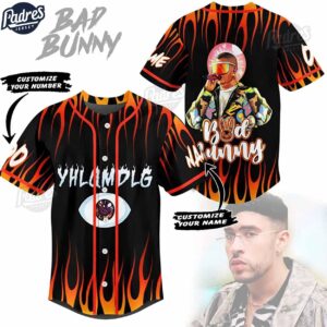 Custom Bad Bunny Yhlqmdlg Baseball Jersey
