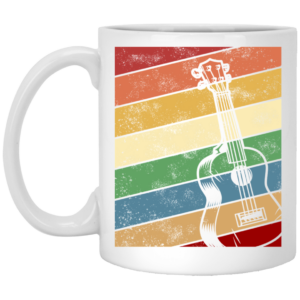Guitar Bass Retro, Music Vintage, Love Music, Best Of Guitar White Mug