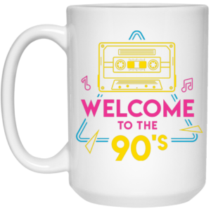 Welcome To The Gifts, Gifts Cassette, Disco Music White Mug 1