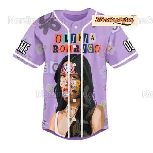 Get Your Personalized Olivia Rodrigo Baseball Jersey – Perfect Gift for Fans! Tour Merch Official Shirt Get Your Personalized Olivia Rodrigo Baseball Jersey – Perfect Gift for Fans! Tour Merch Official Shirt