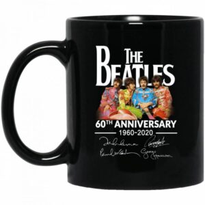 The Beatles 60th Anniversary  Gift for Men Women Coffee Mug Fan Gift