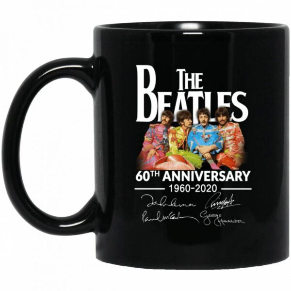 The Beatles 60th Anniversary  Gift for Men Women Coffee Mug Fan Gift