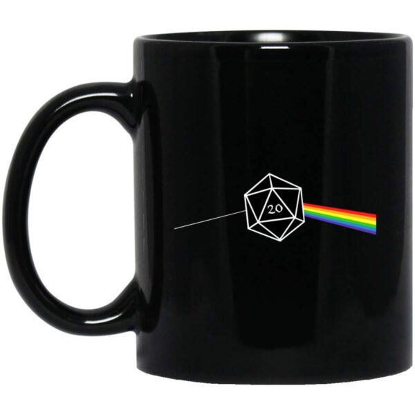 Dungeons And Dragons D20 Win Pink Floyd Mug Black Mug