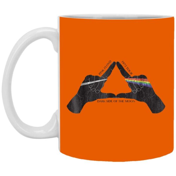 Pink Floyd Dark Side of the Moon Short Sleeve Mugs White Mug
