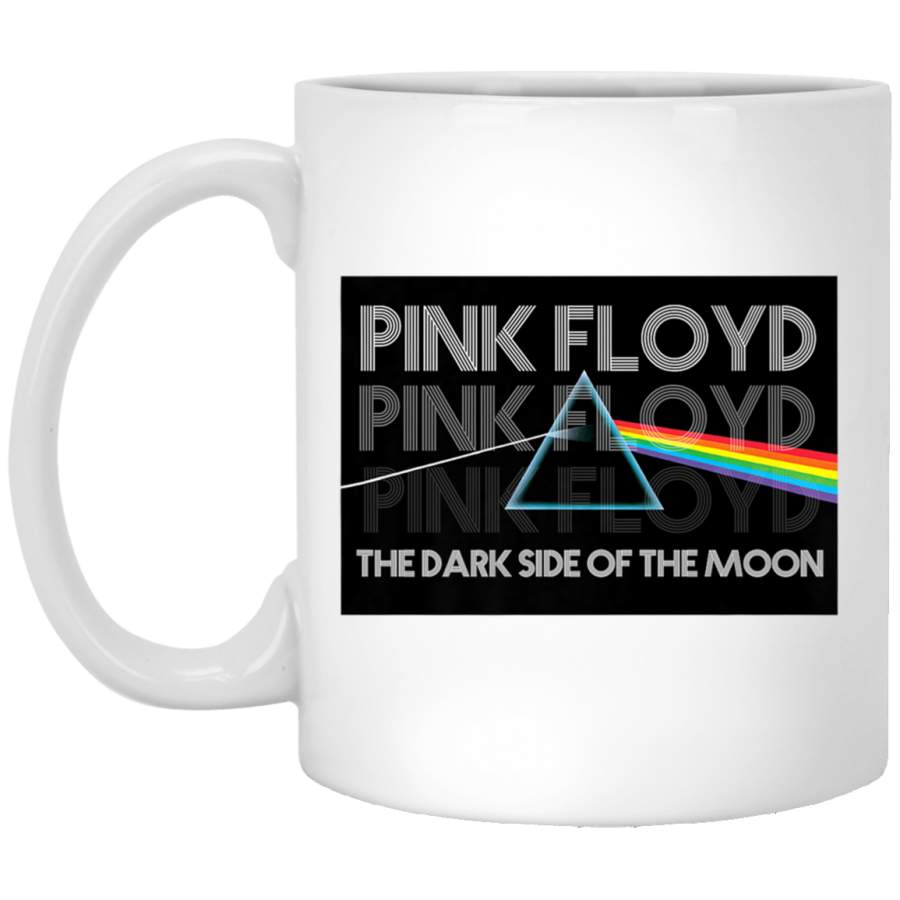 Pink Floyd Dark Side of the Moon Short Sleeve Mug White Mug Pink Floyd Dark Side of the Moon Short Sleeve Mug White Mug