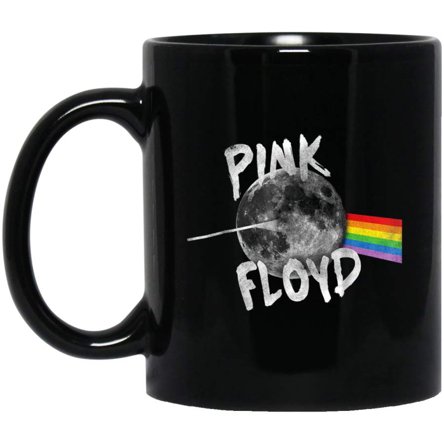 Pink Floyd Unique Dark Side of the Moon Prism Mug 11 oz 15 oz Black Mug Pink Floyd Unique Dark Side of the Moon Prism Mug 11 oz 15 oz Black Mug