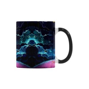 Rick & Morty Pink Floyd Dark Side of the Moon Morphing Mug Magic Color Changing