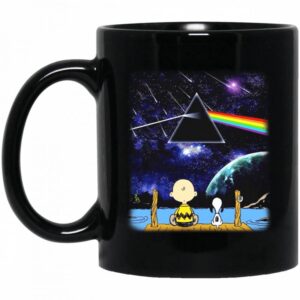 Pink Floyd Dark Side Of Moon Snoopy & Peanut Mug Gift Idea
