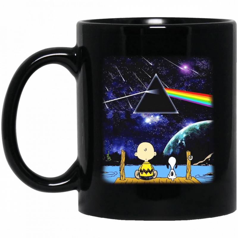 Pink Floyd Dark Side Of Moon Snoopy & Peanut Mug Gift Idea Pink Floyd Dark Side Of Moon Snoopy & Peanut Mug Gift Idea