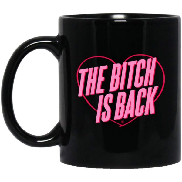 Elton John Official The Bitch Is Back Heart Coffee Mug