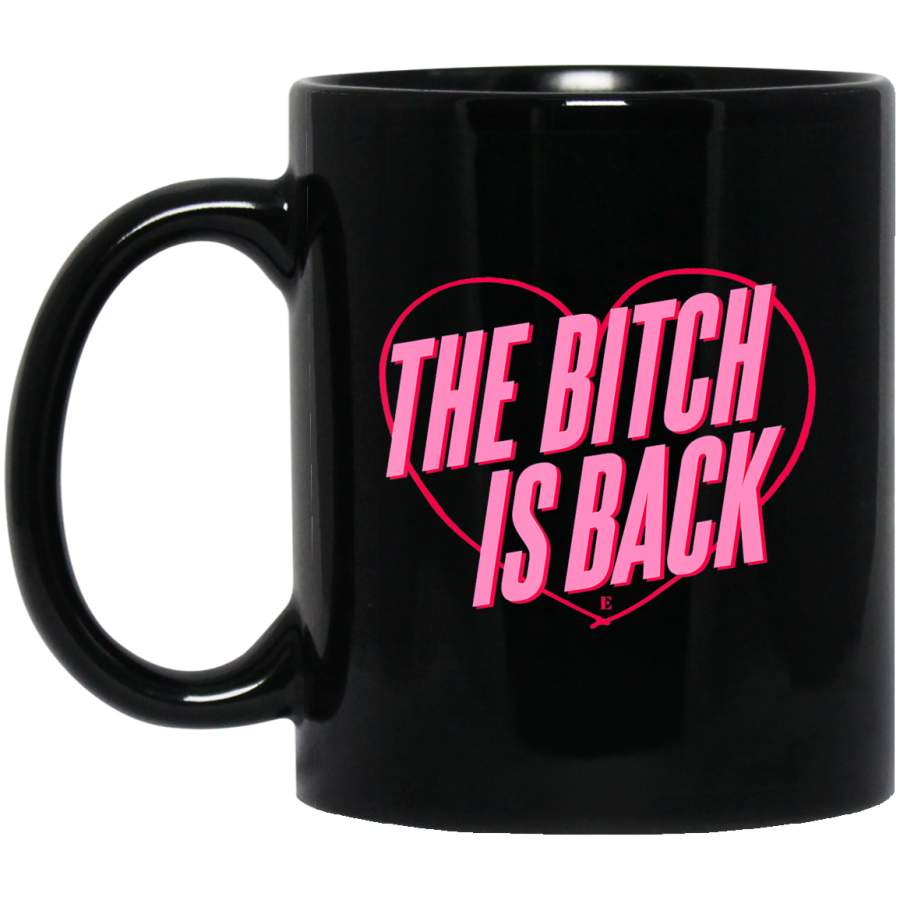 Elton John Official The Bitch Is Back Heart Coffee Mug Elton John Official The Bitch Is Back Heart Coffee Mug