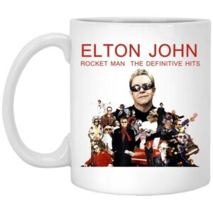 Rocket Man The Definitive Hits Elton John Mug