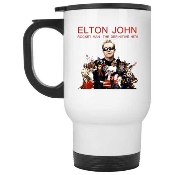 Rocket Man The Definitive Hits Elton John Mug
