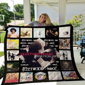 Fleetwood Mac Studio Albums Quilt Blanket