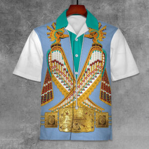 Elvis Presley Prehistoric Bird Cosplay Costume - Hawaiian Shirt ELHS33