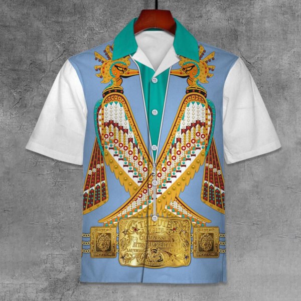 Elvis Presley Prehistoric Bird Cosplay Costume – Hawaiian Shirt ELHS33