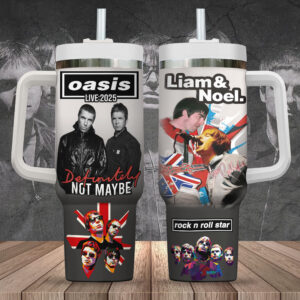 Oasis Band 40oz Stanley Tumbler Gift - Gift for Fans - Gift for Fans