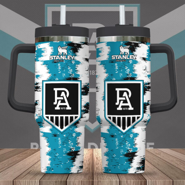 Port Adelaide FC 40oz Stanley Tumbler – Gift for Fans – Gift for Fans