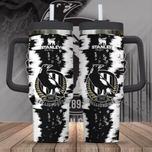 Collingwood FC 40oz Stanley Tumbler - Gift for Fans - Gift for Fans 3