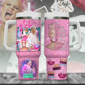 P!nk 40oz Stanley Tumbler Gift - Gift for Fans - Gift for Fans