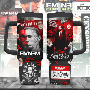 Eminem 40oz Stanley Tumbler Gift - Gift for Fans - Gift for Fans