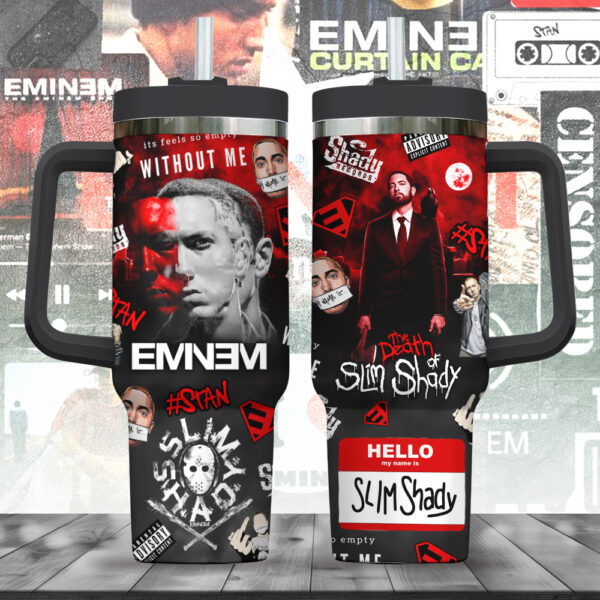 Eminem 40oz Stanley Tumbler Gift – Gift for Fans – Gift for Fans