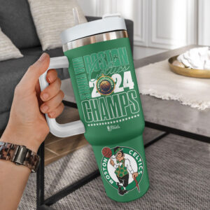 Boston Celtics 40oz Stanley Tumbler Gift - Gift for Fans - Gift for Fans 3