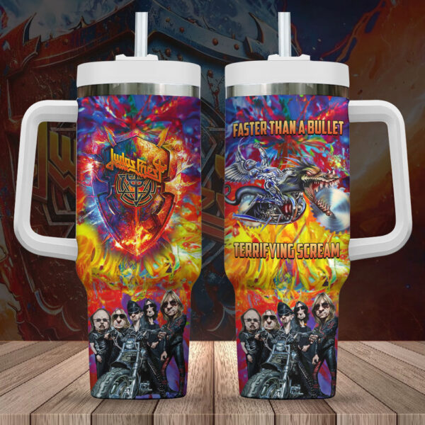 Judas Priest 40oz Stanley Tumbler Gift – Gift for Fans – Gift for Fans