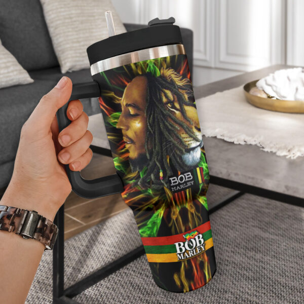 Bob Marley 40oz Stanley Tumbler Gift – Gift for Fans – Gift for Fans