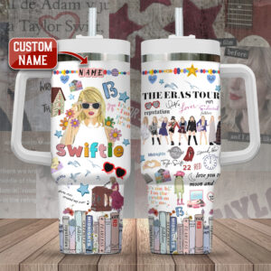 Personalized Taylor Swift 40oz Stanley Tumbler Gift - Gift for Fans - Gift for Fans