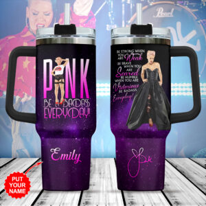 Personalized P!nk 40oz Stanley Tumbler Gift - Gift for Fans - Gift for Fans 1