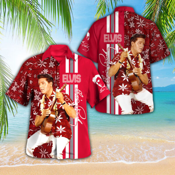 Elvis Presley 3D Hawaii Shirt Gift